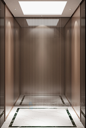 金属烤漆造型家用小型电梯门